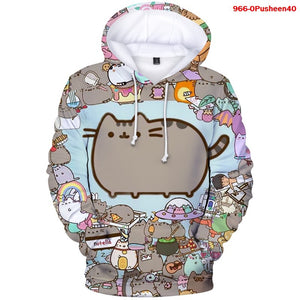 Celynia Soft Fleece Full-Color Hoodie Casual Top