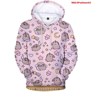 Celynia Soft Fleece Full-Color Hoodie Casual Top