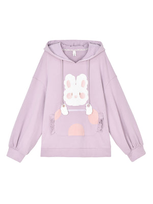 Celynia Soft Fleece Sweater Pullover Hood