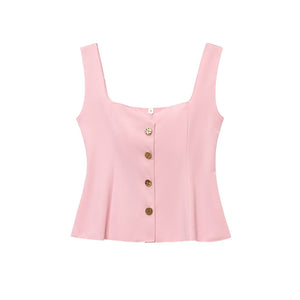 Celynia Seamless Elastic Tank Top