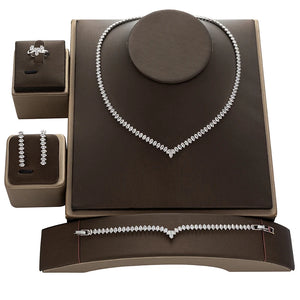 Engagement Set lifestyle image, coordinated jewelry