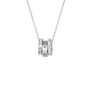 Trinity Pendant from angle showing women pendant design