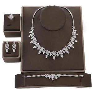 Wedding Set lifestyle image, coordinated jewelry