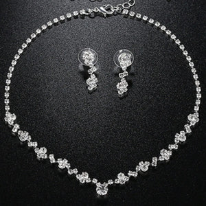 Rhinestone Set lifestyle image, coordinated jewelry