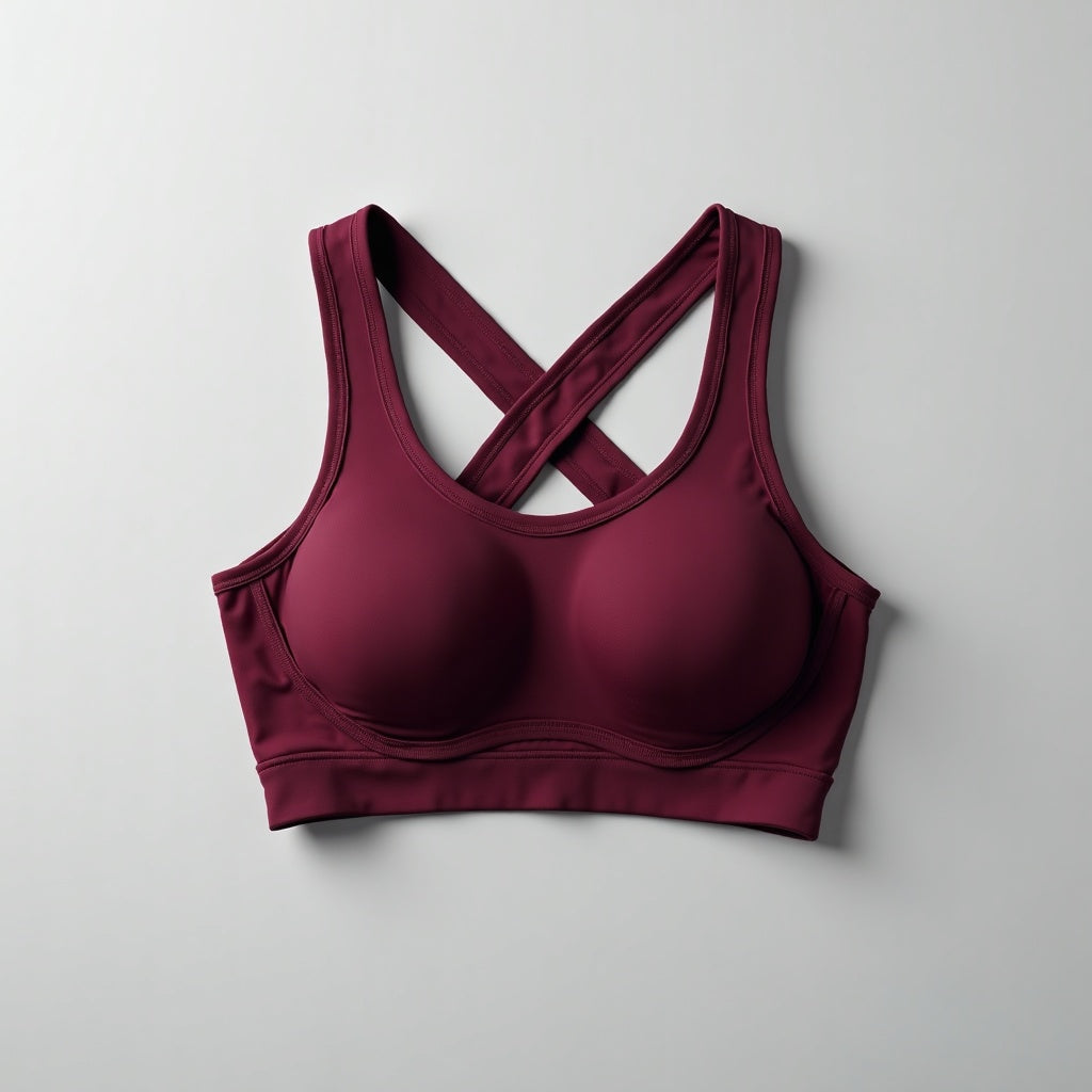 Celynia Autumn And Winter Body-hugging Topno Bra Required back