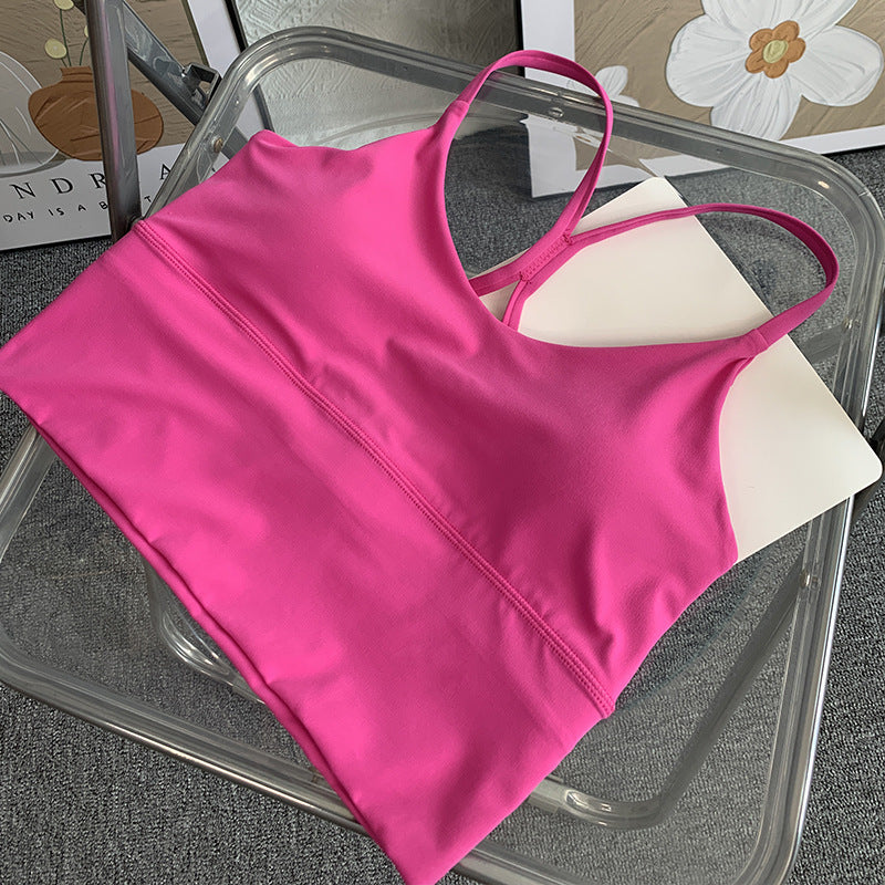 Celynia Seamless Slim Shoulder Strap Vest
