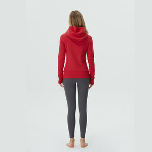 Celynia Soft Full Zip Hoodie Long Sleeve Top Fleece Sweater