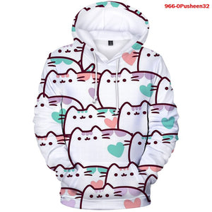 Celynia Soft Fleece Full-Color Hoodie Casual Top
