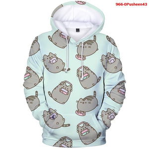 Celynia Soft Fleece Full-Color Hoodie Casual Top