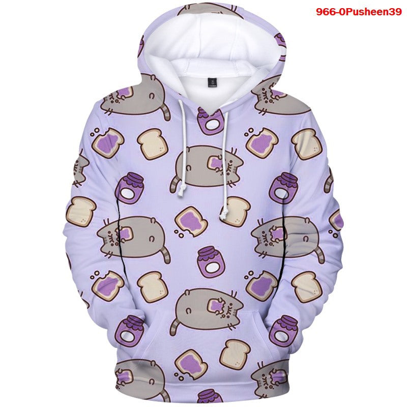 Celynia Soft Fleece Full-Color Hoodie Casual Top