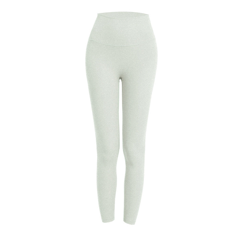 Celynia Sculpt Brand New One-Piece Seamless Yoga Pants High-Waist Nude Feeling Sanded Peach Hip Fitness Pants Women'S Tight Leggings