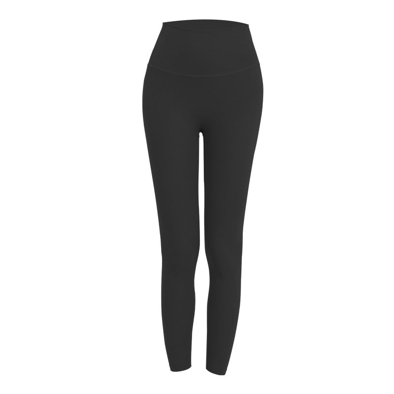 Celynia Sculpt Brand New One-Piece Seamless Yoga Pants High-Waist Nude Feeling Sanded Peach Hip Fitness Pants Women'S Tight Leggings