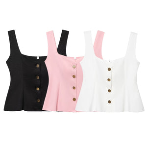 Celynia Seamless Elastic Tank Top