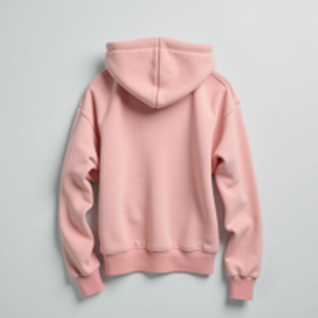 Celynia Relaxed-fit Color-block Half-zip Hooded Sweatshirt back