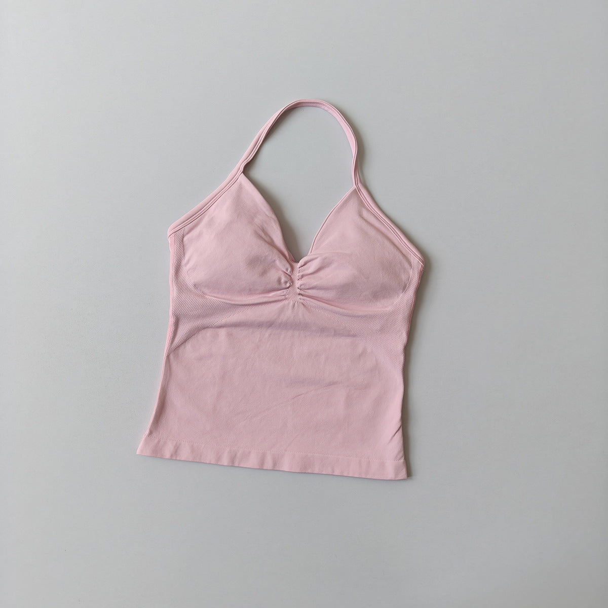 Celynia Seamless Seamless Halter-Neck Slim-Fit Tank Top