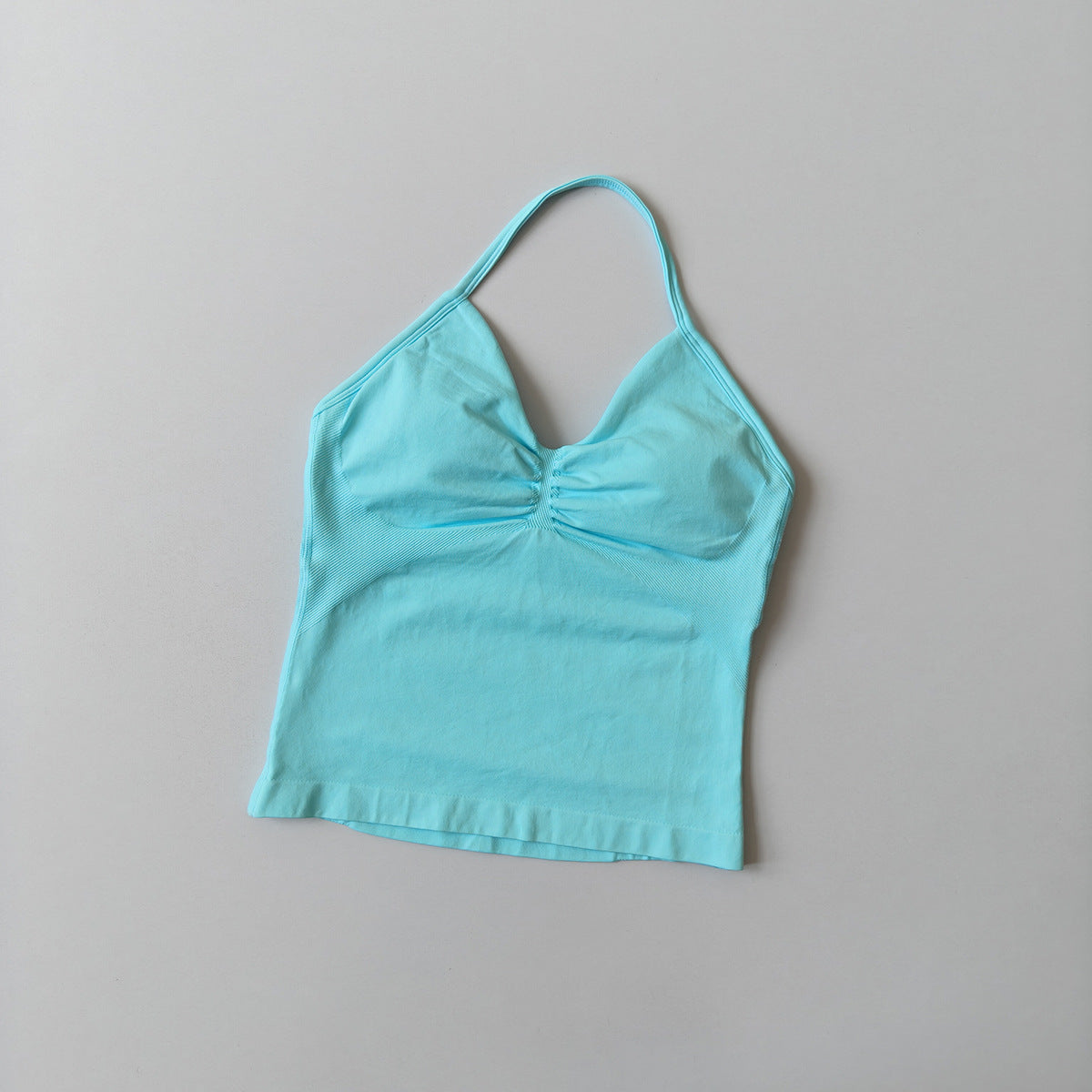 Celynia Seamless Seamless Halter-Neck Slim-Fit Tank Top