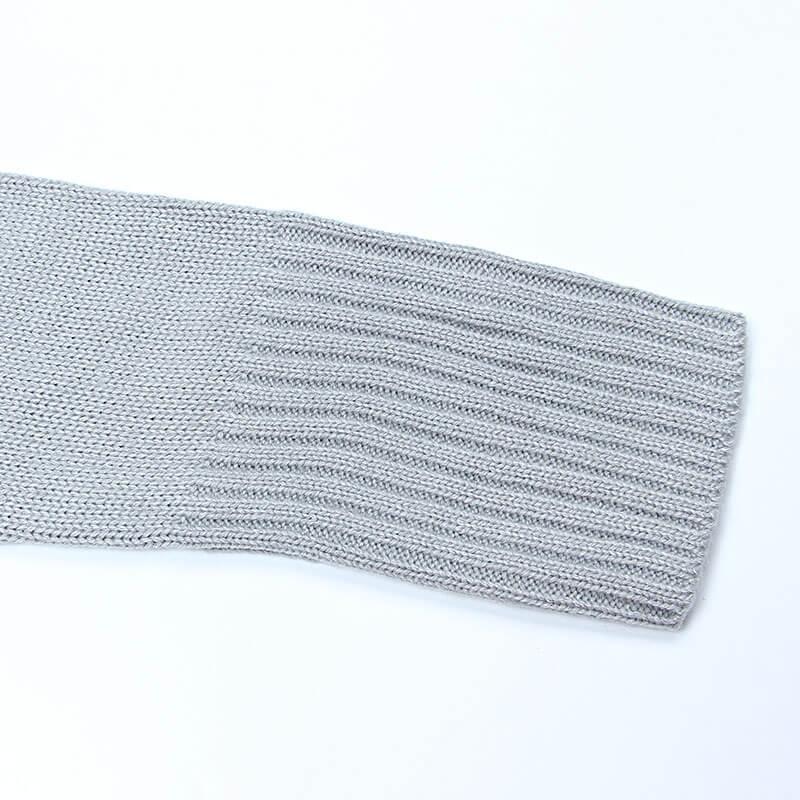 Celynia Soft Solid Color V-Neck Pullover Solid Color Pullover Wrap Sweater
