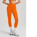 Celynia Sculpt High-Elastic Seamless Knit Pants , Peach Hip Lifting Leggings For Training, & Running, Summer Style
