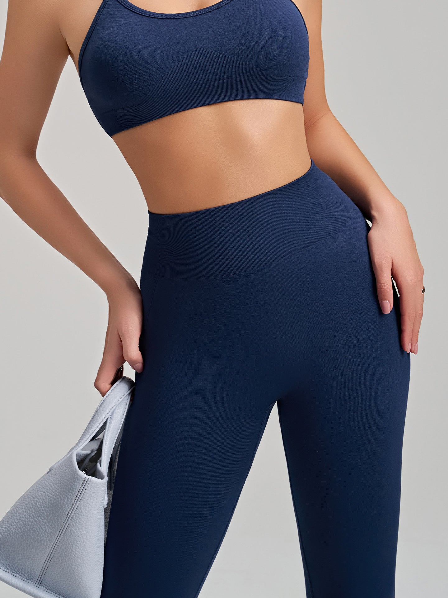 Celynia Sculpt High-Elastic Seamless Knit Pants , Peach Hip Lifting Leggings For Training, & Running, Summer Style