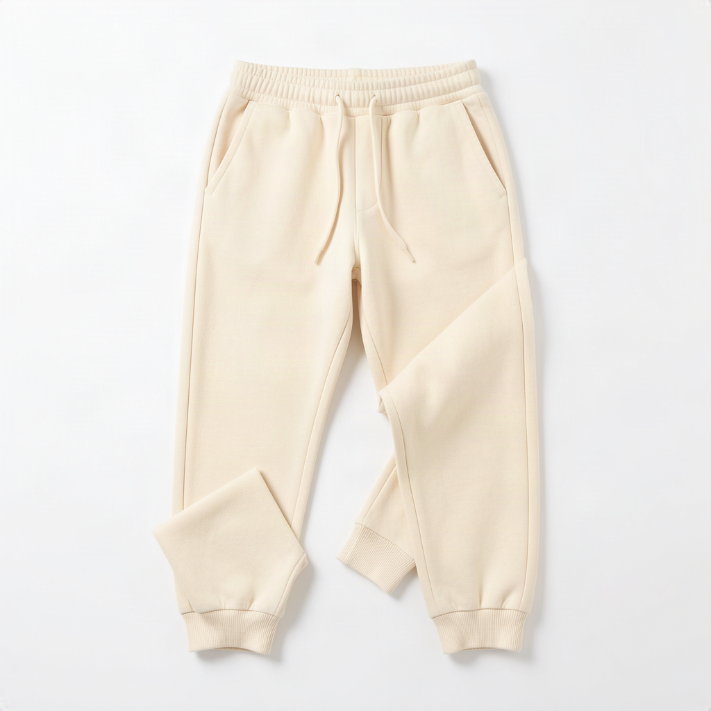 Celynia Cream Joggers front