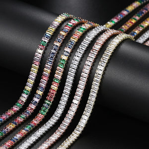 Tennis Choker - tight fit jewelry view 11