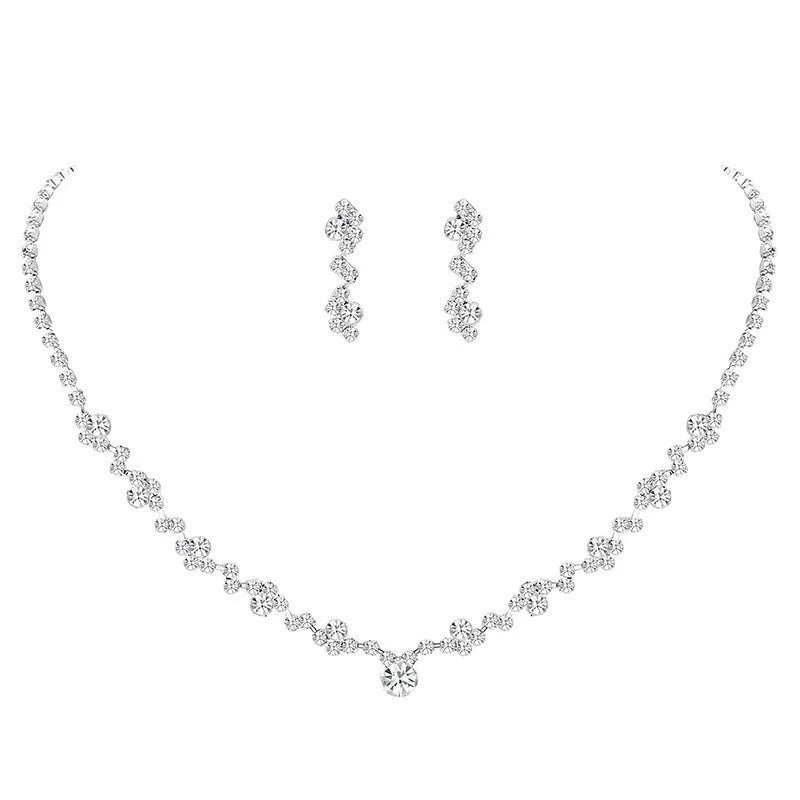 Rhinestone Set - jewelry set for women