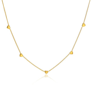 Heart Link - pendant necklace for women