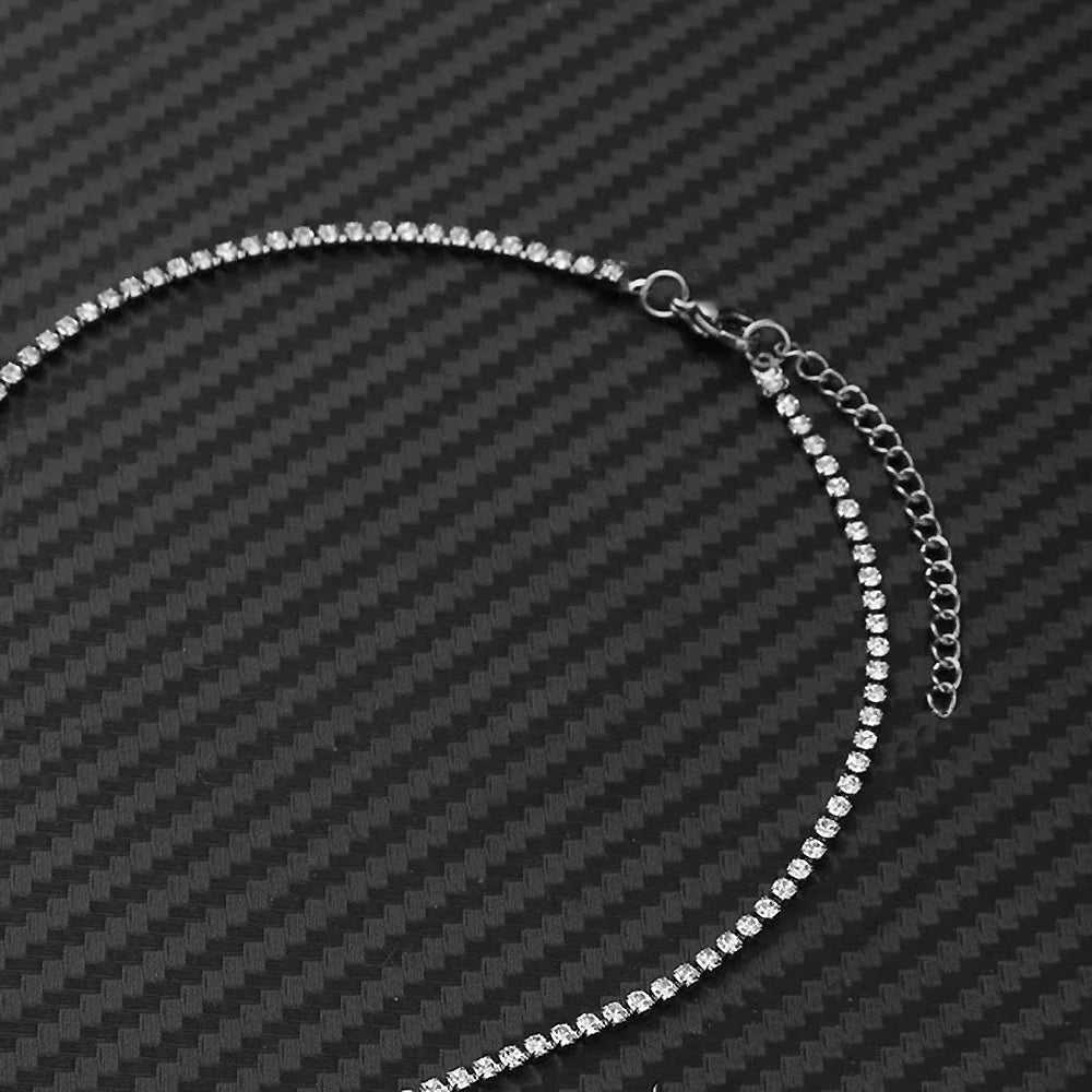 Dainty Tennis lifestyle image, cz stones