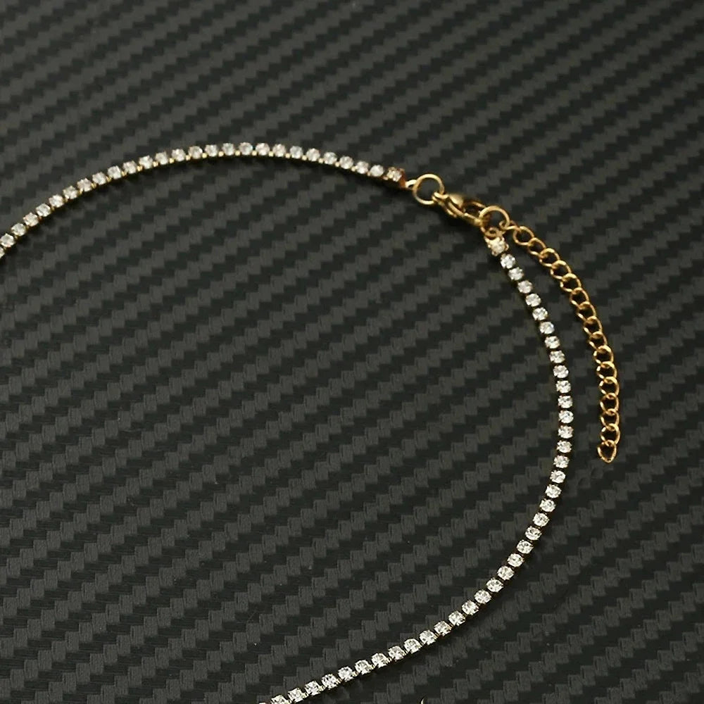 Dainty Tennis from angle showing glamorous jewelry design