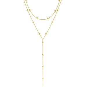 Y Necklace - layered necklace for women