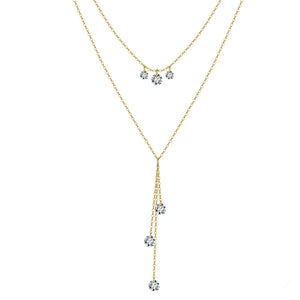 Sterling Layered - layered necklace for women