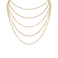 Minimalist Layered - layered necklace for women