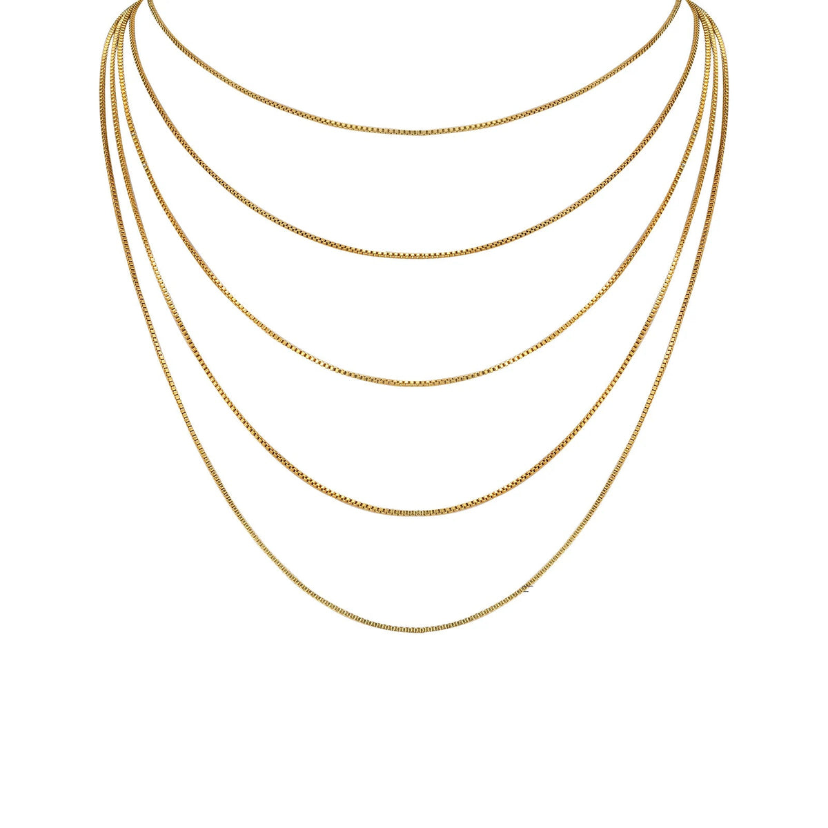 Minimalist Layered - layered necklace for women