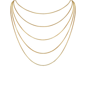 Minimalist Layered - layered necklace for women