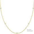 Station Necklace - minimalist jewelry for women
