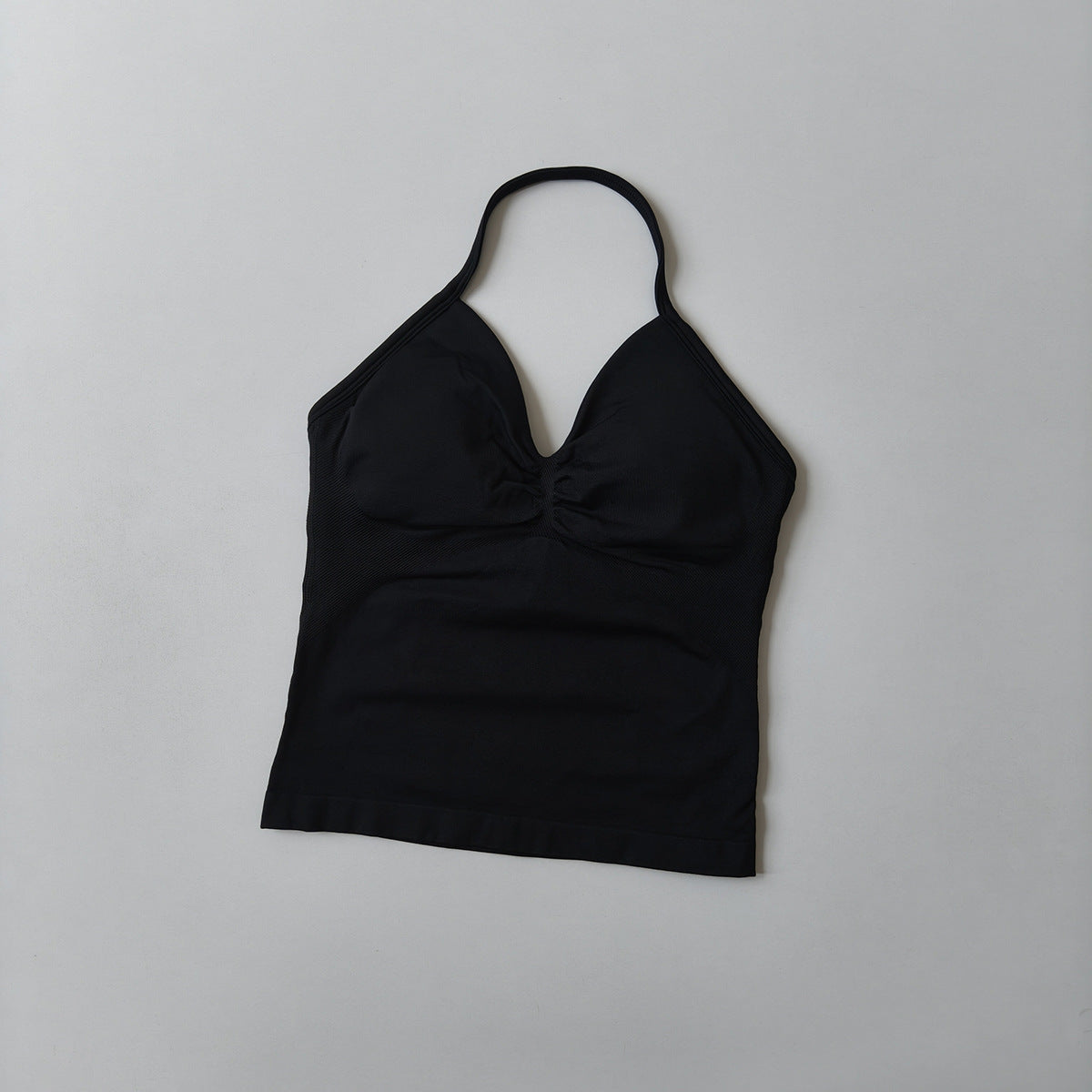 Celynia Seamless Seamless Halter-Neck Slim-Fit Tank Top