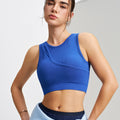 Celynia Seamless Stunning Integrated Bra Tank Top , Shockproof & Top, Wearable Outside For S