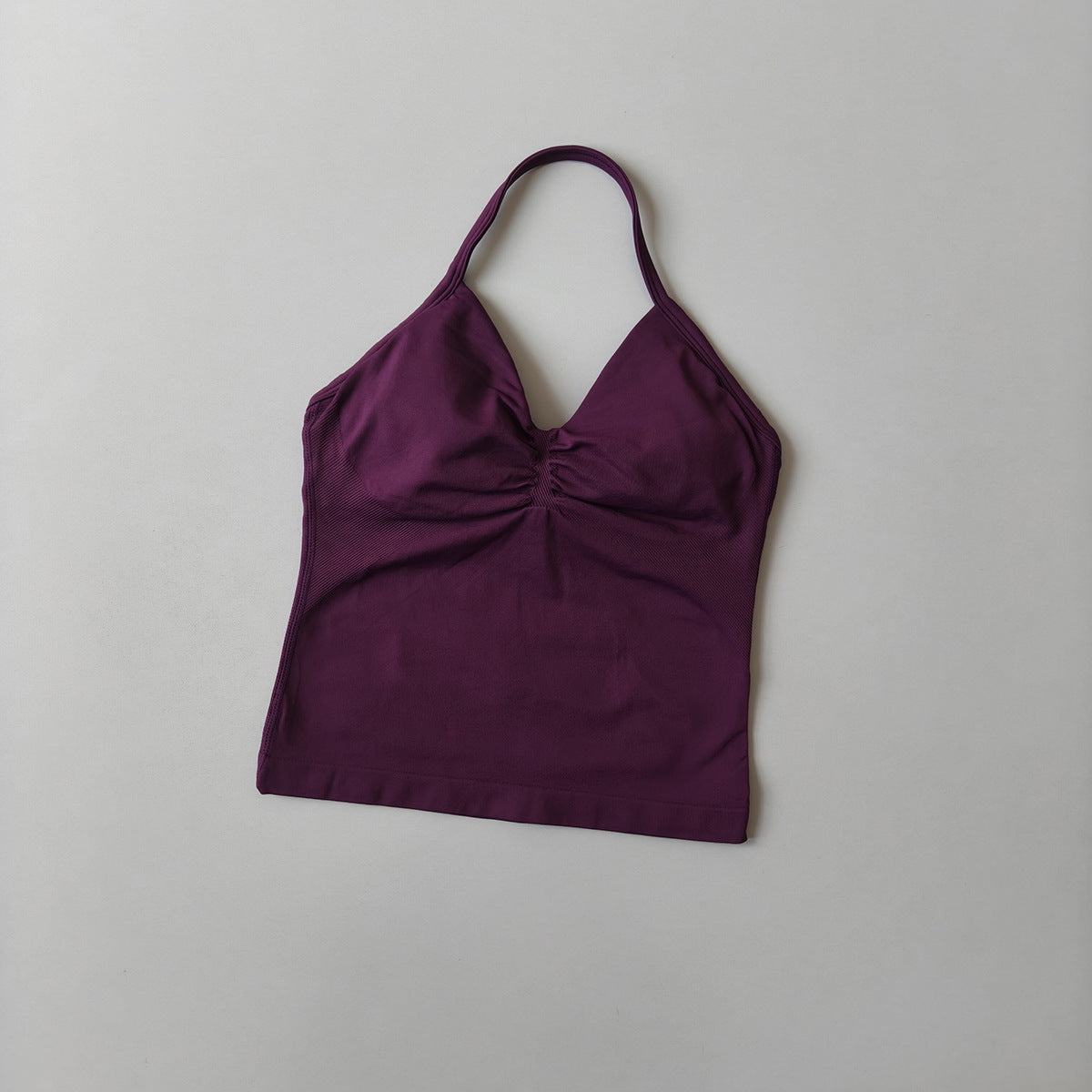 Celynia Seamless Seamless Halter-Neck Slim-Fit Tank Top