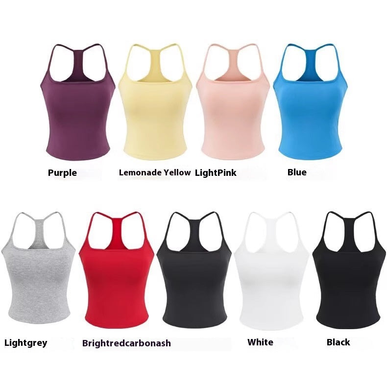 Celynia Seamless Summer Casual Vest Beauty Back Sling