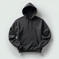 Celynia Hooded Cropped Pullover Hoodie With Pockets front