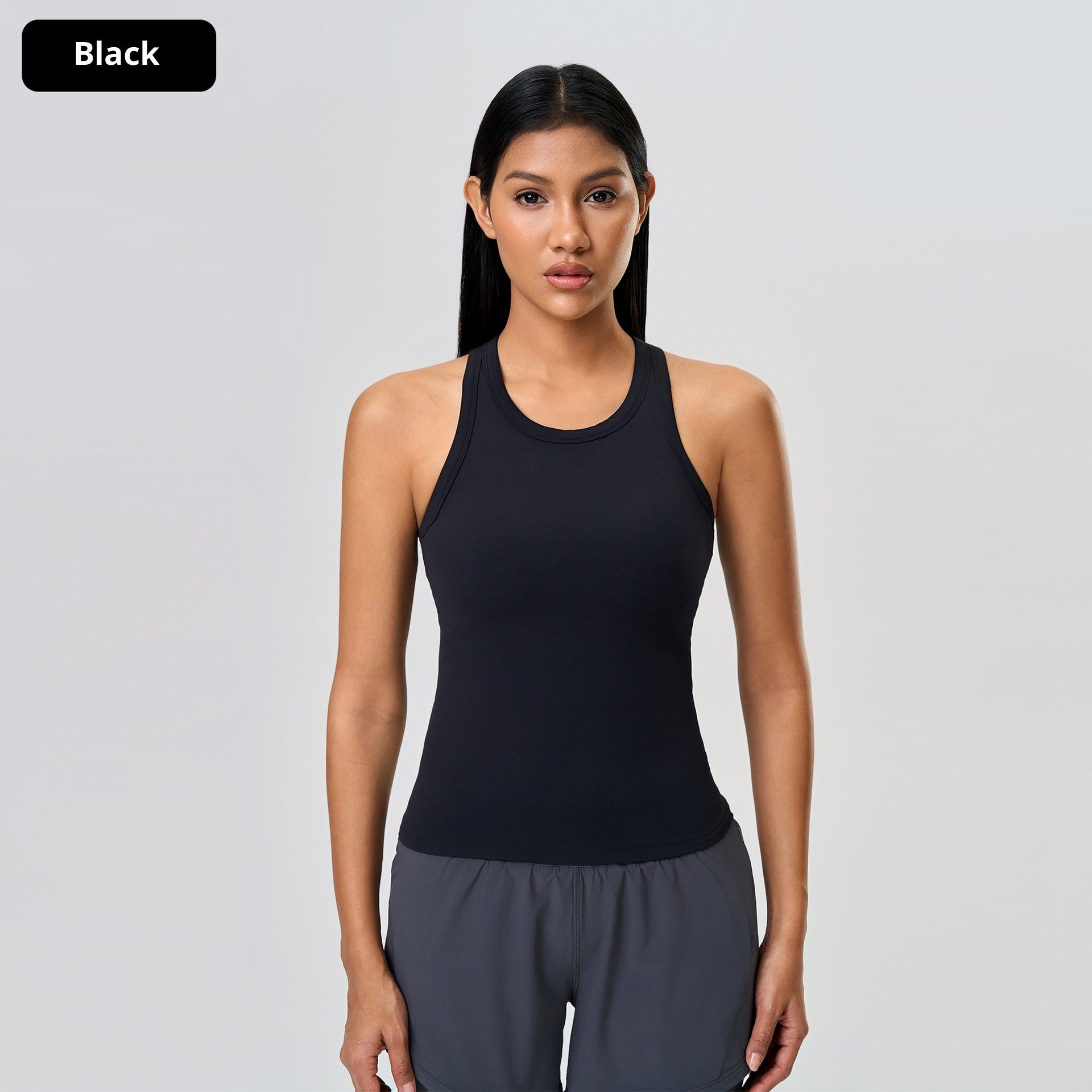 Celynia Seamless Vest Slim Fit With Chest Pad