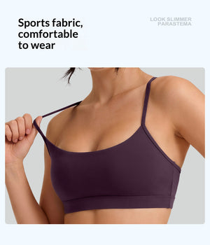 Celynia Seamless Bra With Thin Straps, High Impact Shockproof, Anti-Sagging & Back Beautifying Followed Stores
