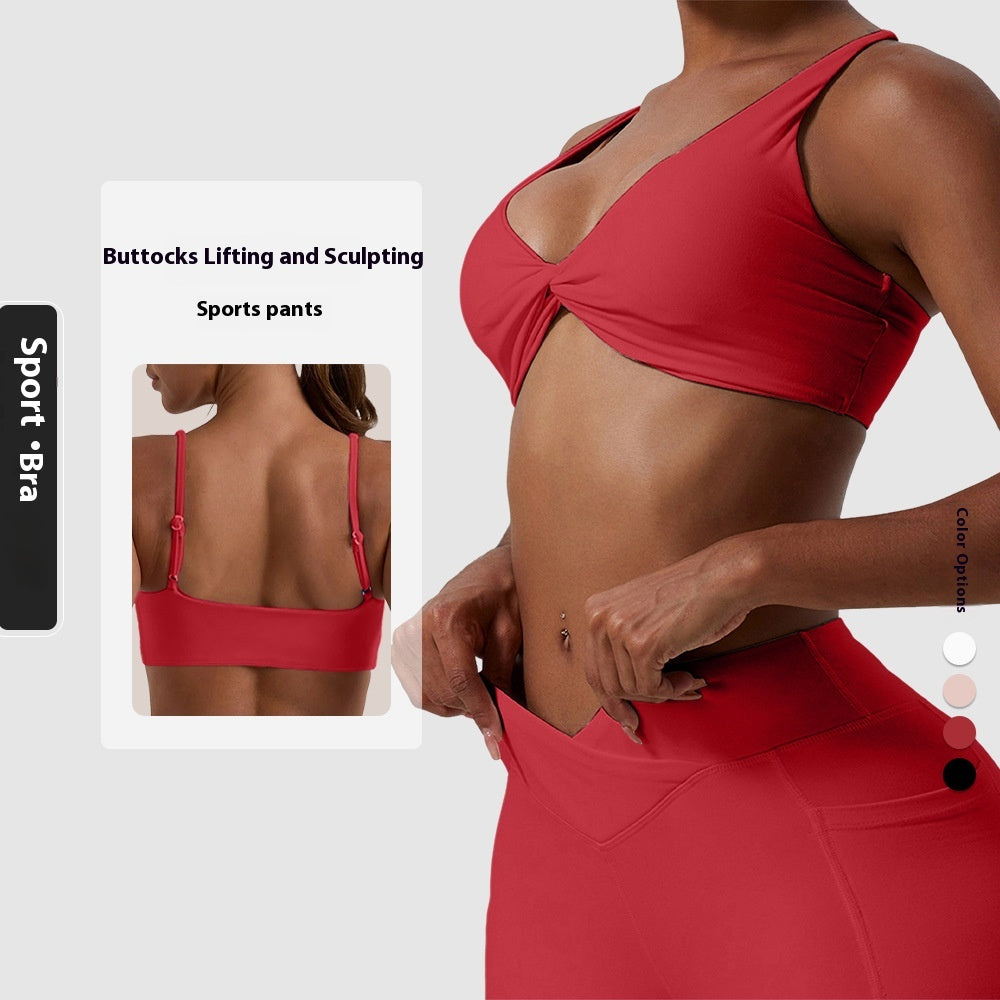 Celynia Seamless Cross Back Bra