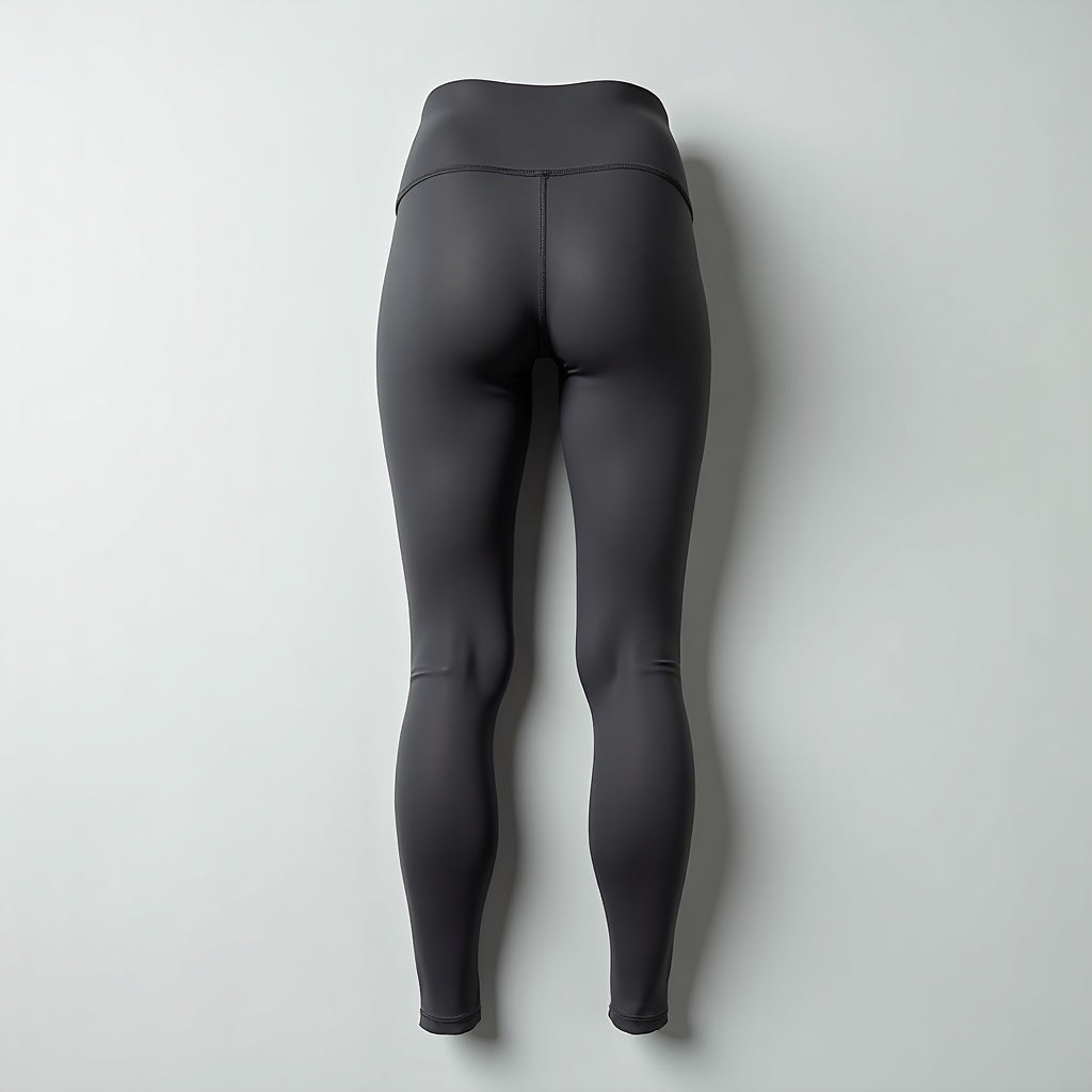 Celynia Mock Two-Piece Sports Tight Pockets Yoga Pants back